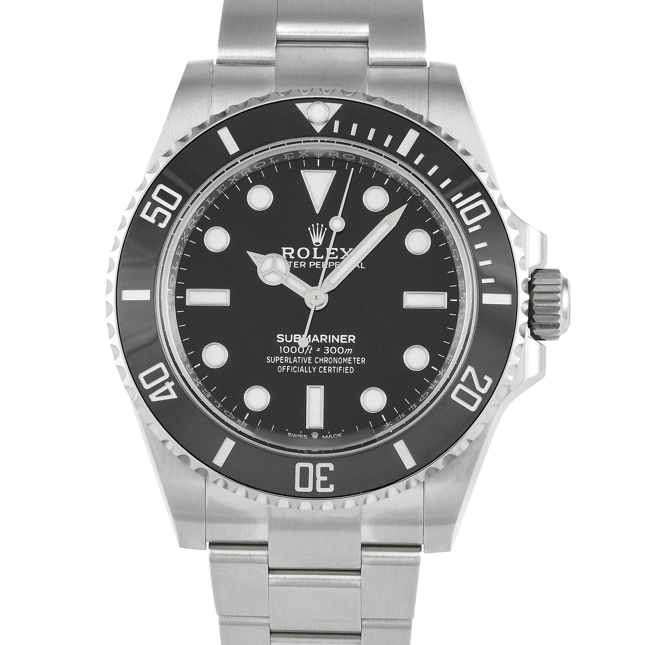 Rolex Submariner No Date Watch 124060
